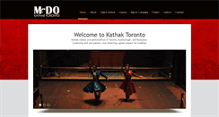 Desktop Screenshot of kathaktoronto.com